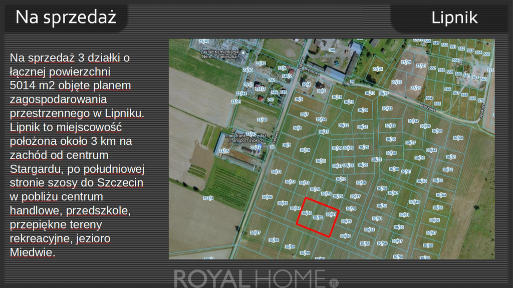 Działka Sprzedaż Lipnik