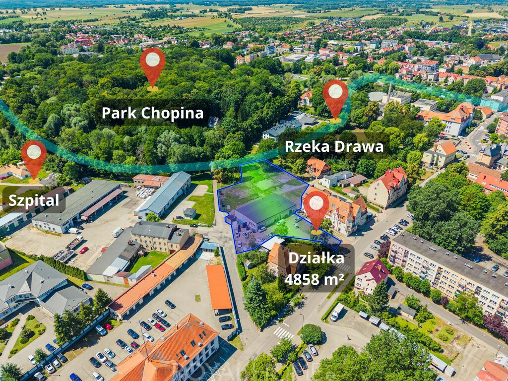 Działka Sprzedaż Drawsko Pomorskie Obrońców Westerplatte