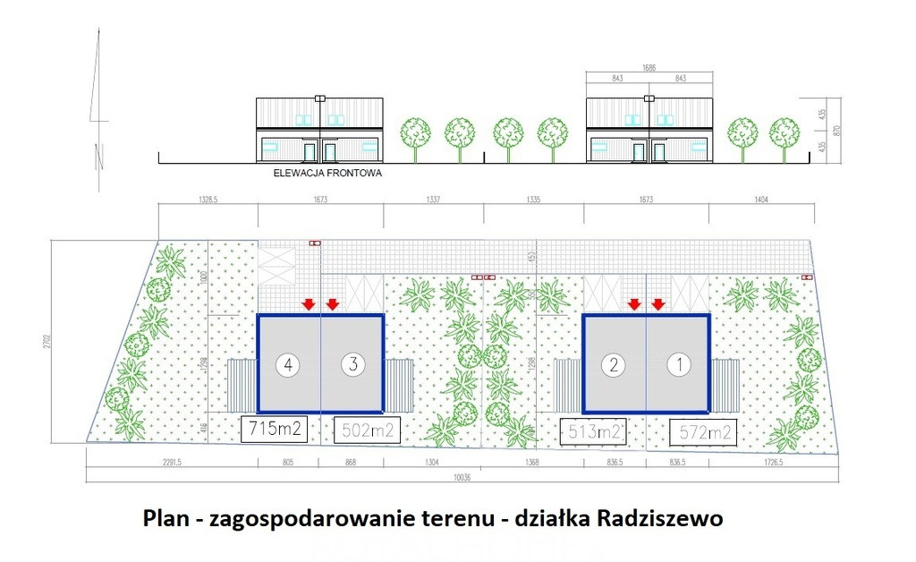 Działka Sprzedaż Radziszewo Liliowa