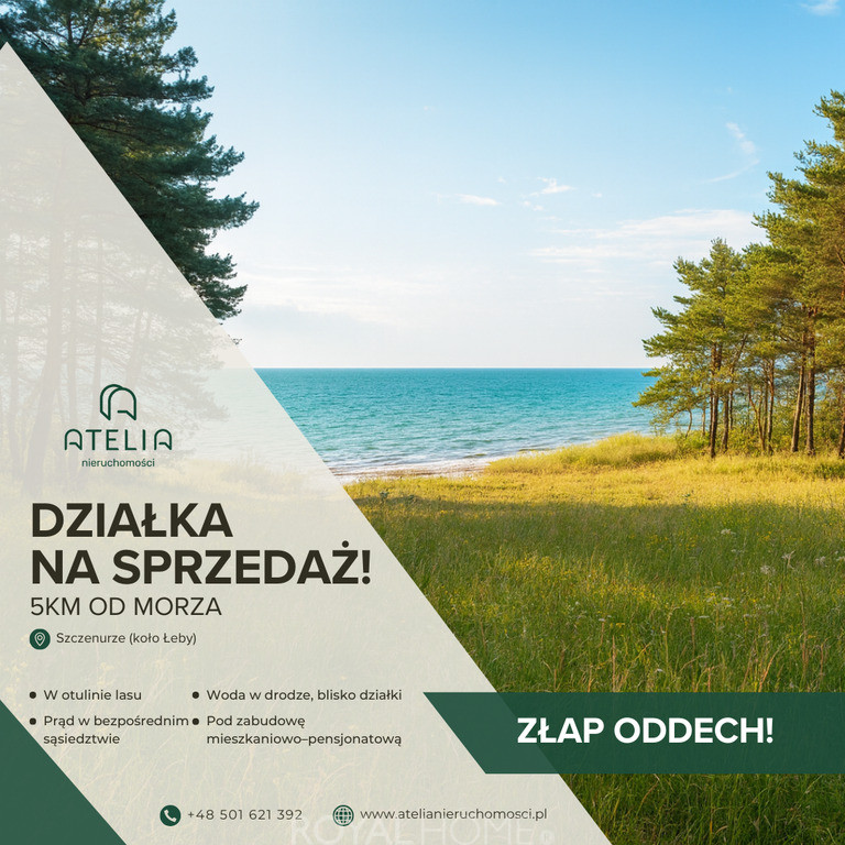 Działka Sprzedaż Szczenurze