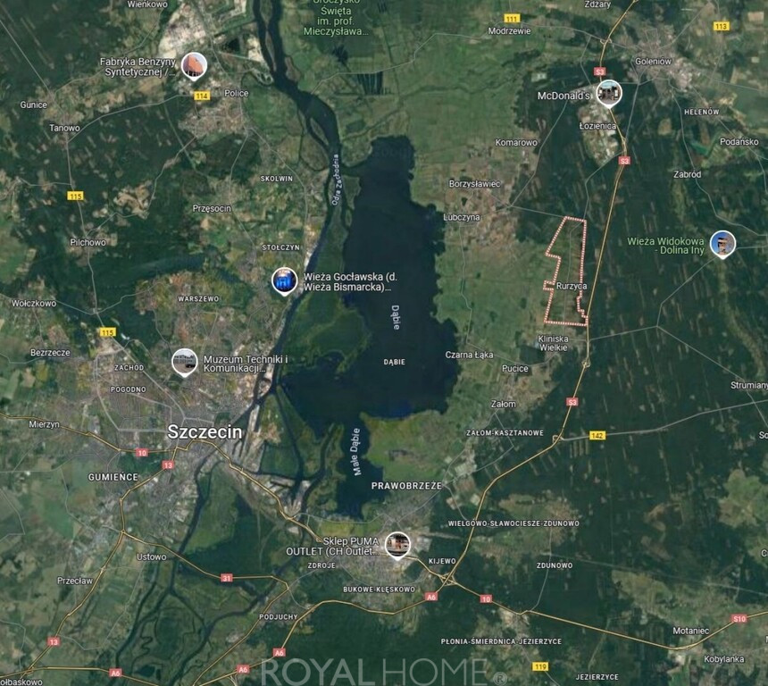Działka Sprzedaż Rurzyca