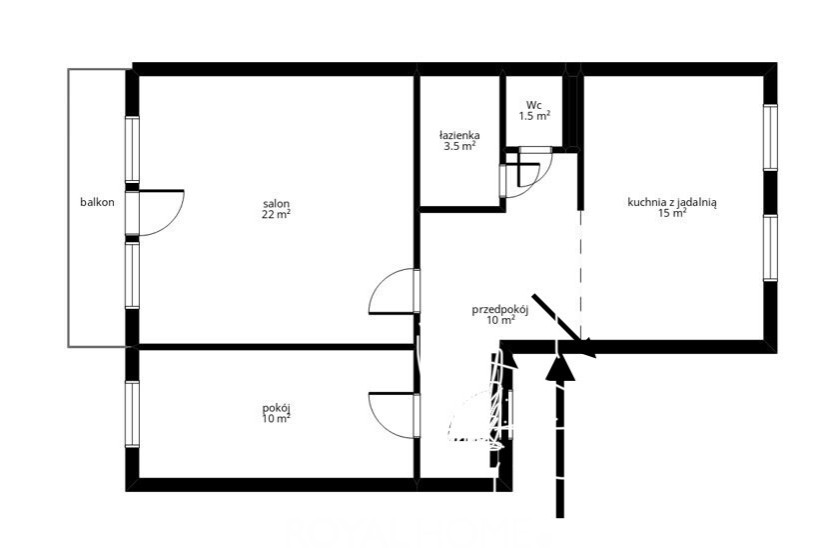 Mieszkanie Sprzedaż Szczecin os. Bukowe Brązowa