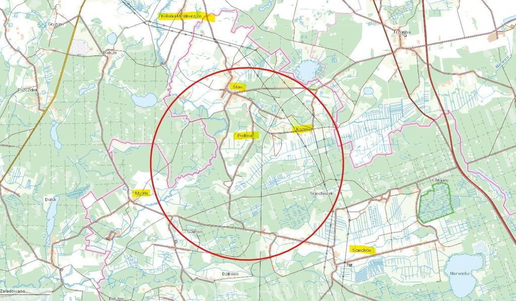 Działka Sprzedaż Staw