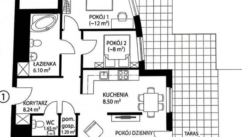 Mieszkanie Sprzedaż Szczecin os. Bandurskiego Ks. bpa Władysława Bandurskiego