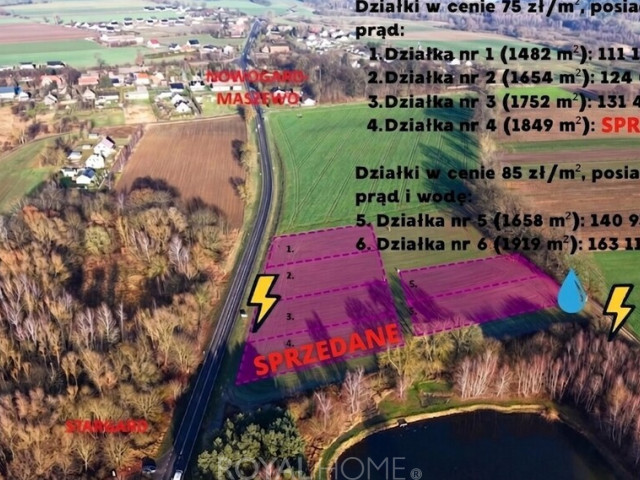 Działka Sprzedaż Grabowo