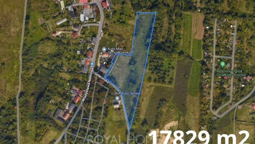 Działka Sprzedaż Szczecin Stołczyn Golęcińska